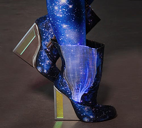 Haute couture shoes exhibition by Amber 
