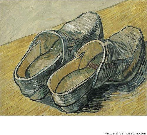 vincent van gogh a pair of leather clogs