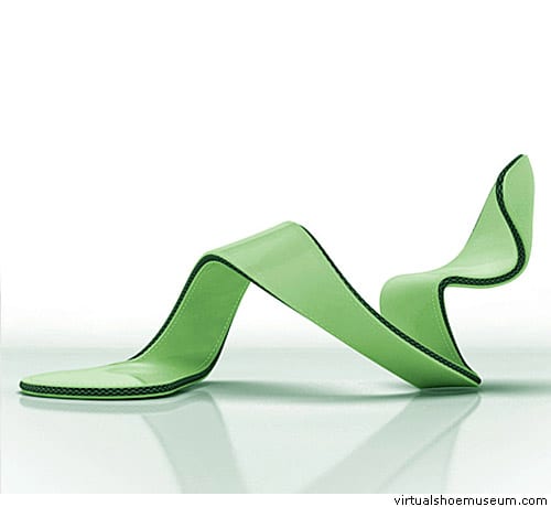 Mojito shoe green - virtualshoemuseum.com